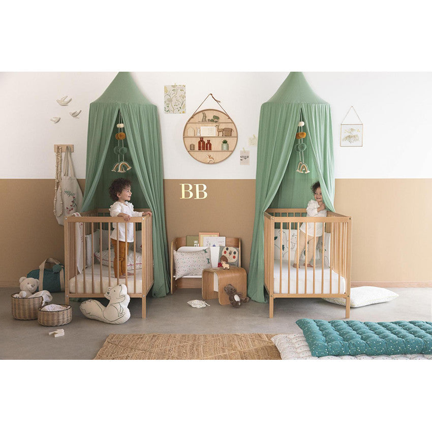 Lot de 3 langes en gaze de coton fille - Prémaman