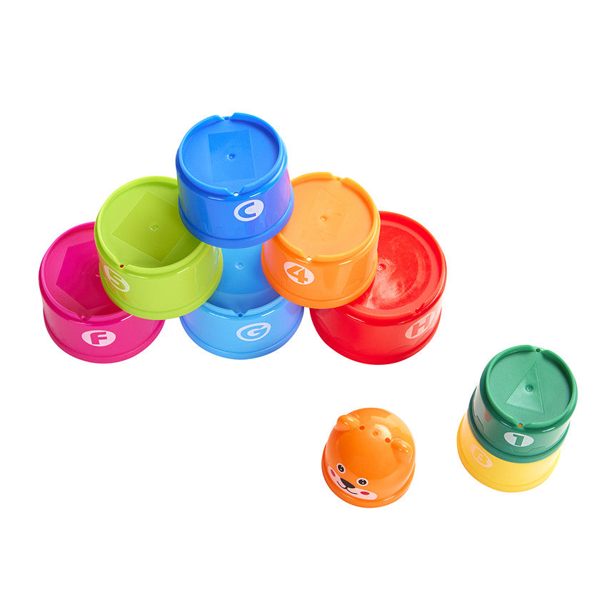 Lot de 9 tasses à empiler - Prémaman