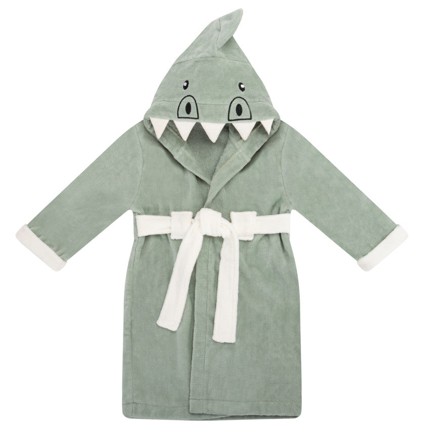 Peignoir de bain éponge Crocodile - Prémaman