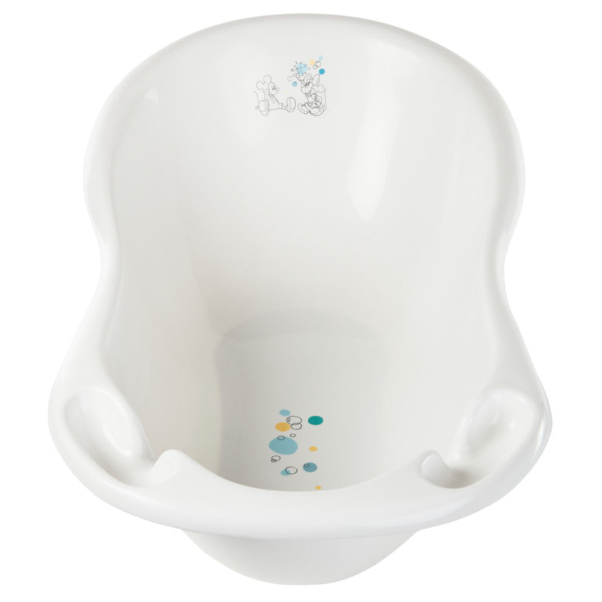 Baignoire avec bouchon Mickey & Minnie Disney blanc - Prémaman