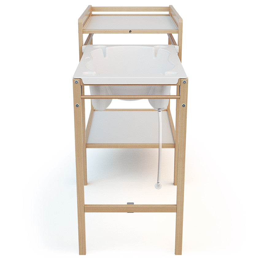 Table à langer coulissante 2 en 1 Tiny avec baignoire intégrée - Prémaman
