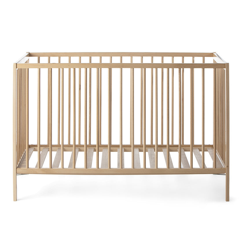 Lit en bois Tiny 60x120cm - Vernis - Prémaman