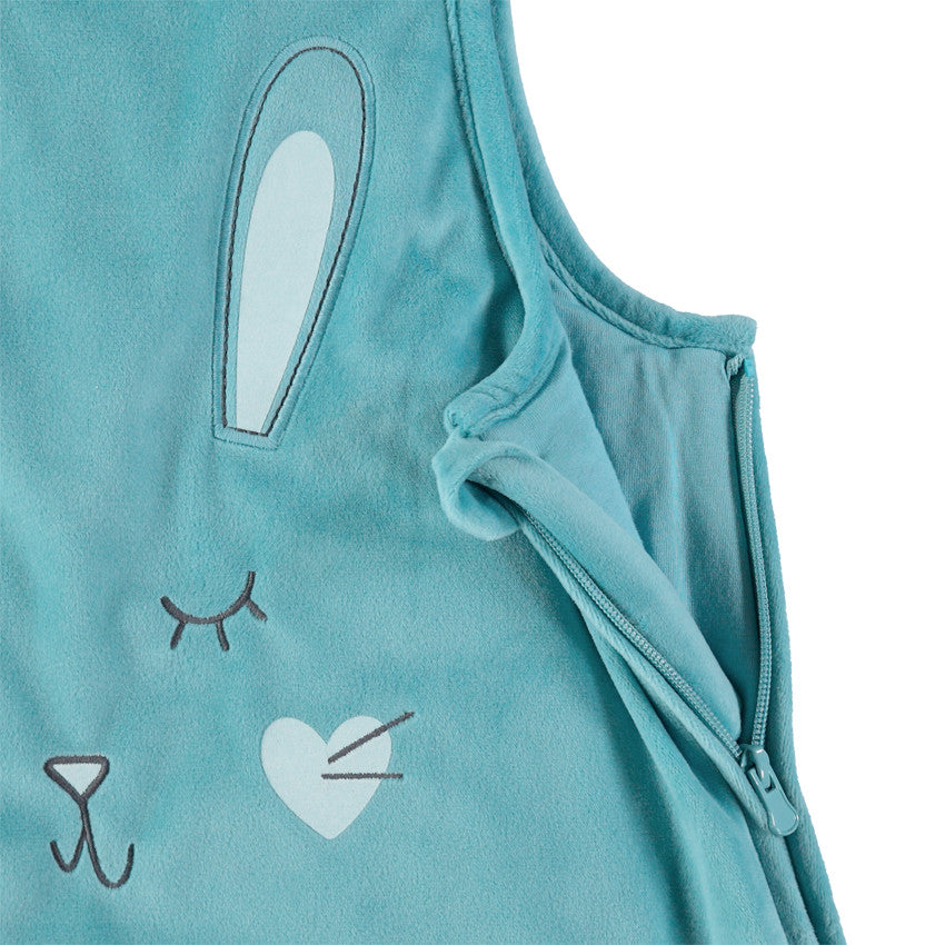 Sleeveless velvet sleep sack TOG 3.5 - Prémaman