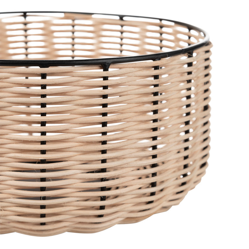 Panier de rangement en osier - Prémaman