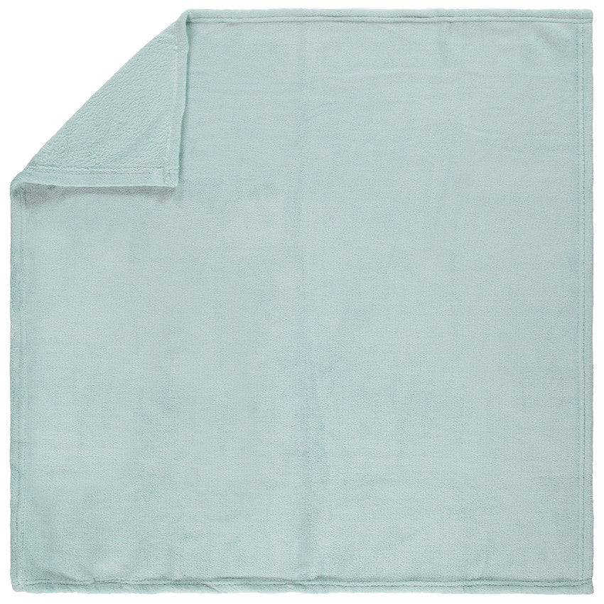 Couverture en sherpa unie 75 x 75 cm - Prémaman