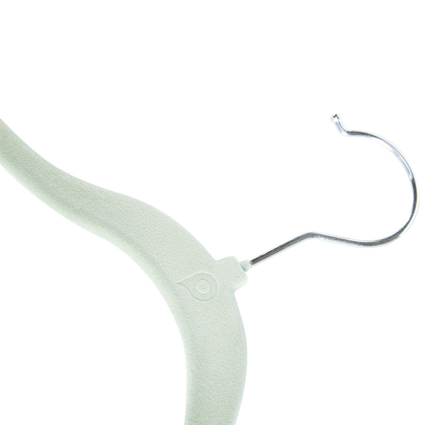 Lot de 6 cintres en velours vert - Prémaman