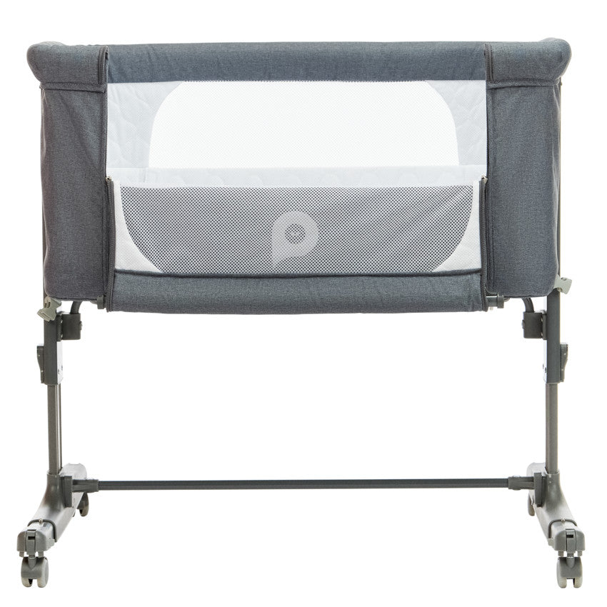 Berceau cododo à roulettes Bisoo gris - Prémaman