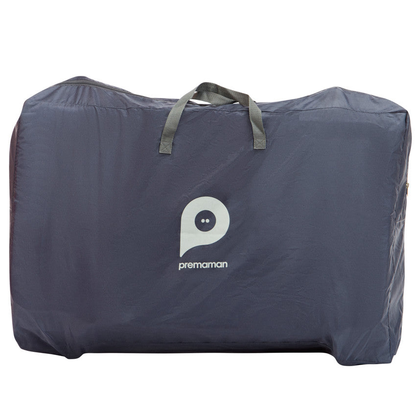 Berceau cododo à roulettes Bisoo gris - Prémaman