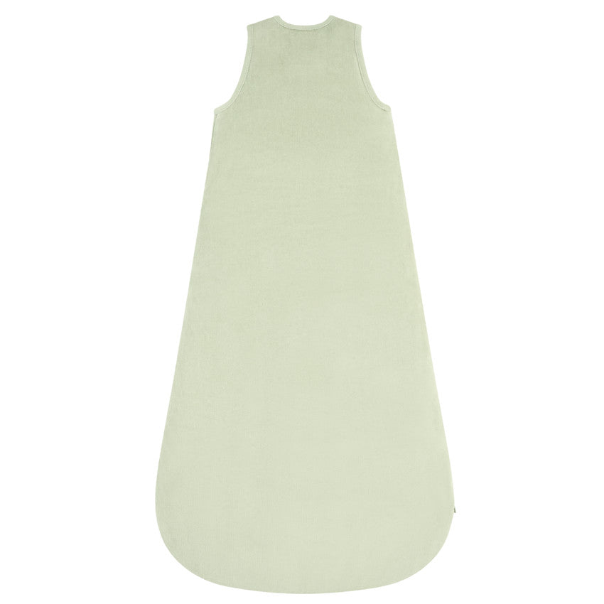 Sleeveless baby sleep sack T3 in green corduroy TOG 3.5 - Prémaman