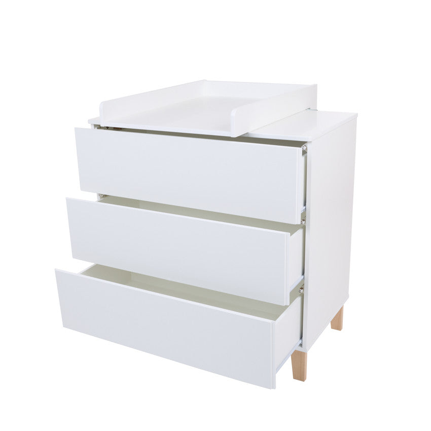 Plan à langer blanc pour commode Noah/Charlie/Mae - Prémaman