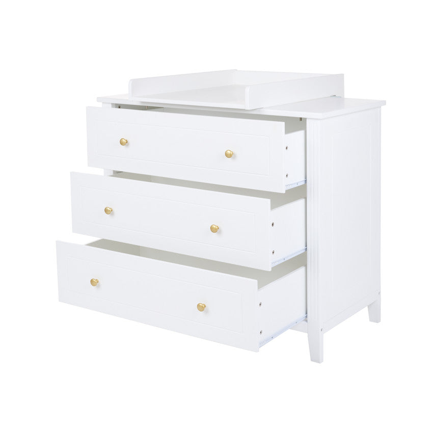 Plan à langer blanc pour commode Noah/Charlie/Mae - Prémaman