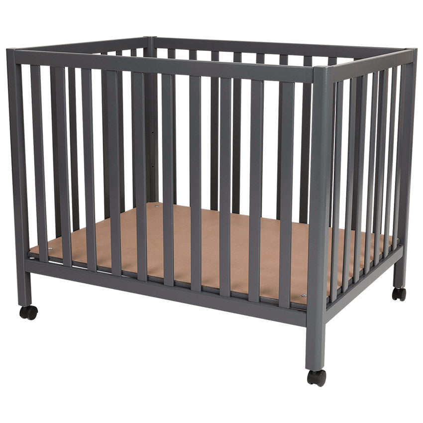 Parc en bois Tommy anthracite - Prémaman