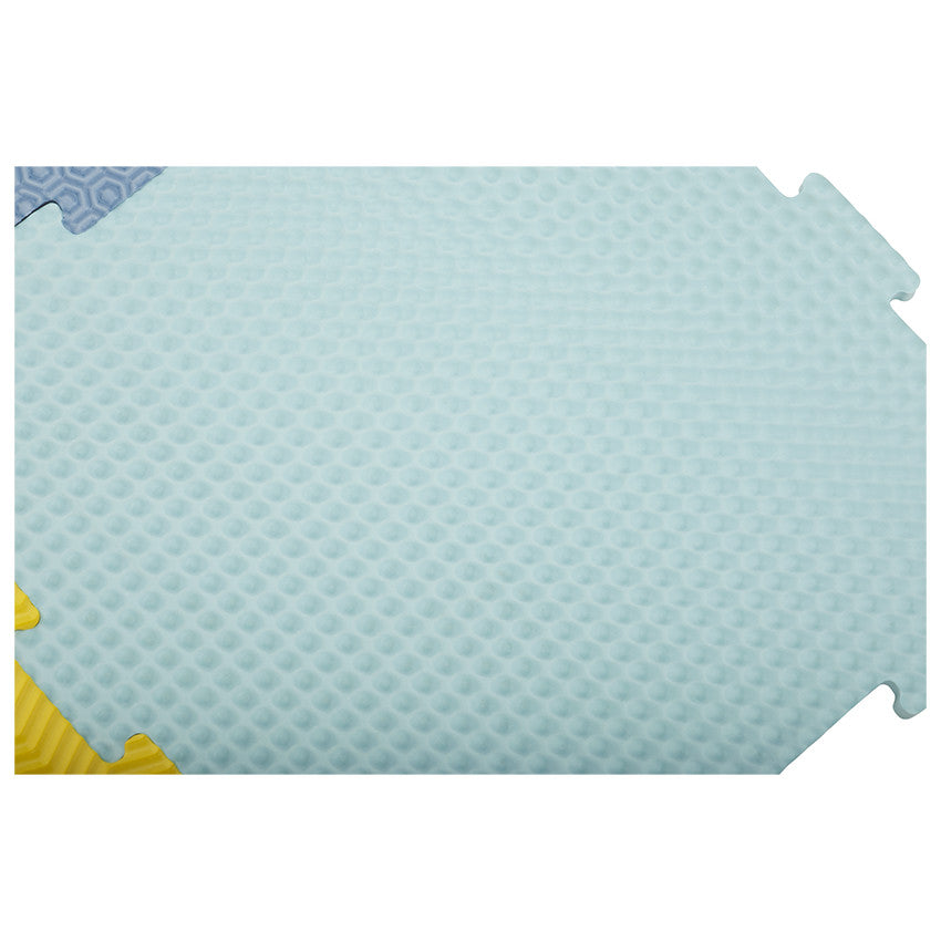 Tapis de dalles en mousse texturées 90 x 90 cm - Prémaman