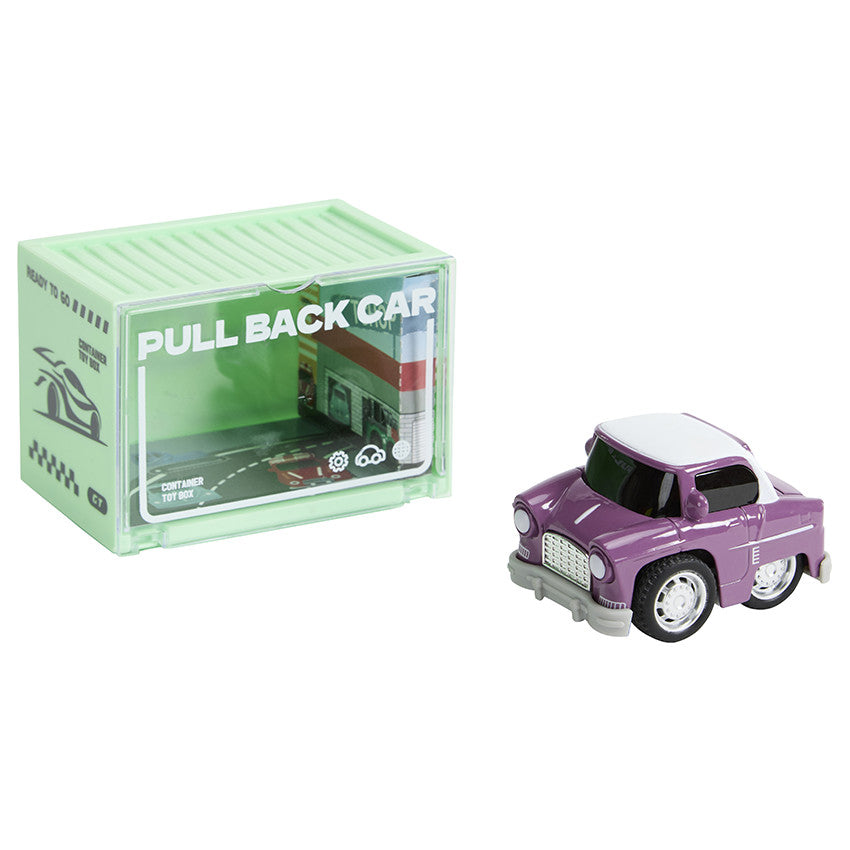 Véhicule miniature à friction Voiture violet - Prémaman