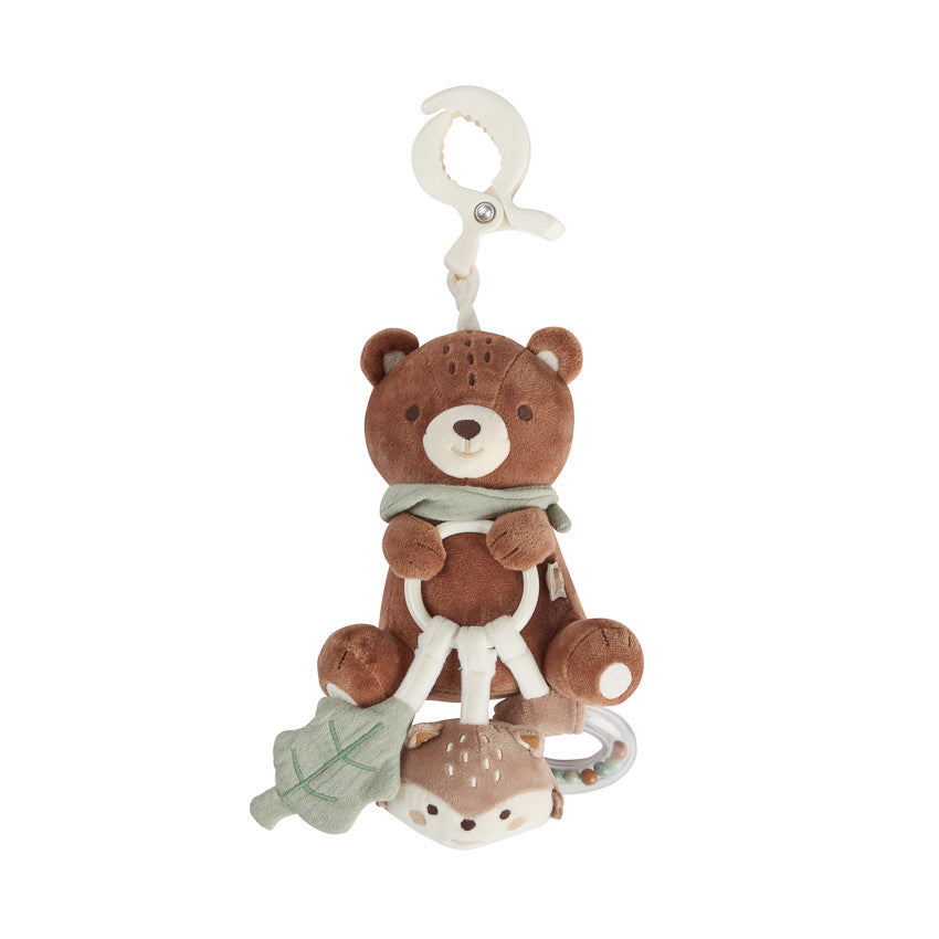 Forest King Bear Hanging Activity Plush - Prémaman