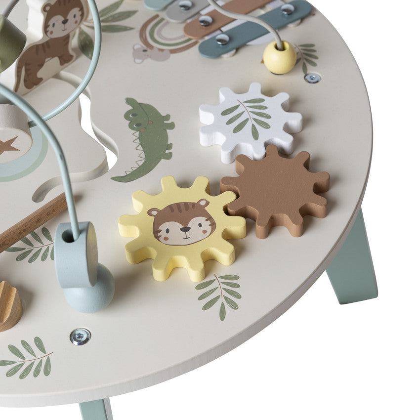 Table d'activités ludiques en bois Little Savane - Prémaman