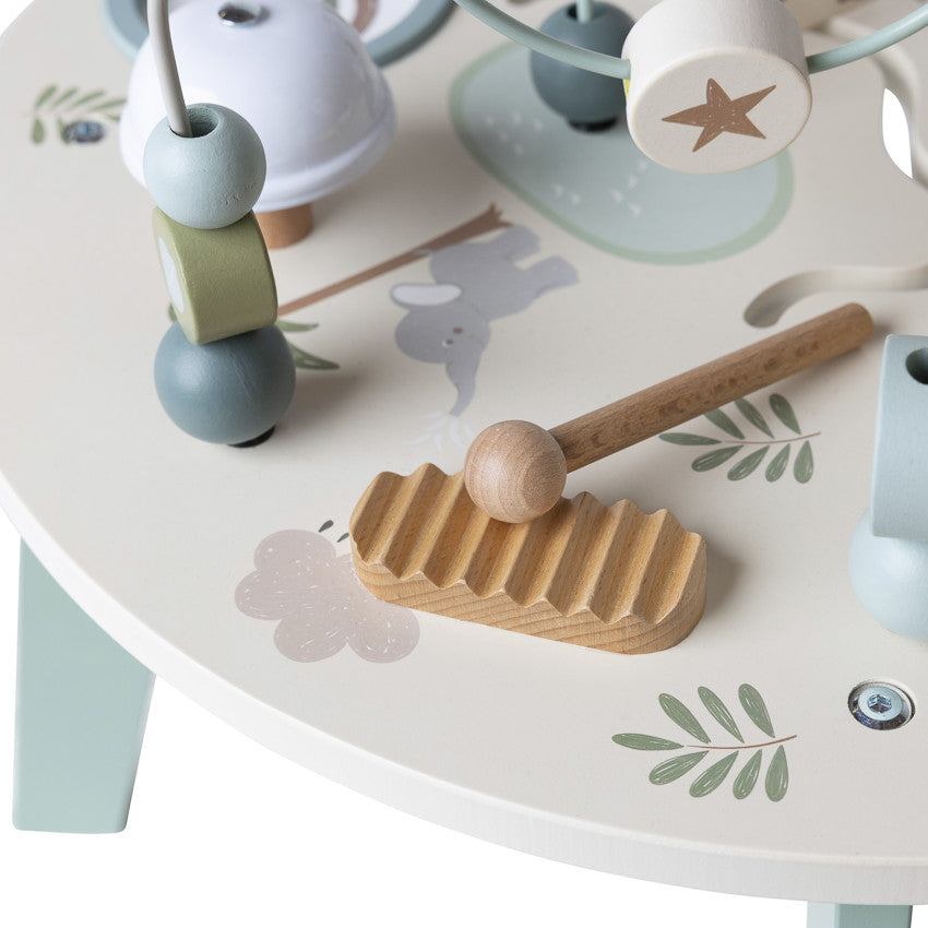 Table d'activités ludiques en bois Little Savane - Prémaman