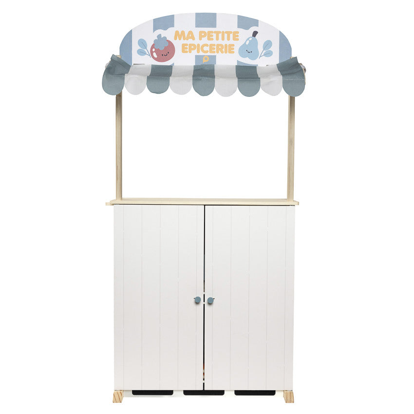 Set dinette en bois Mon épicerie fine - Prémaman