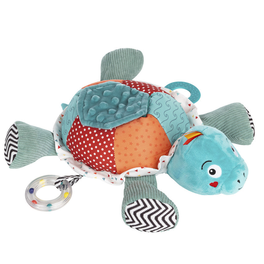 Peluche d'activités Sacha la tortue - Prémaman