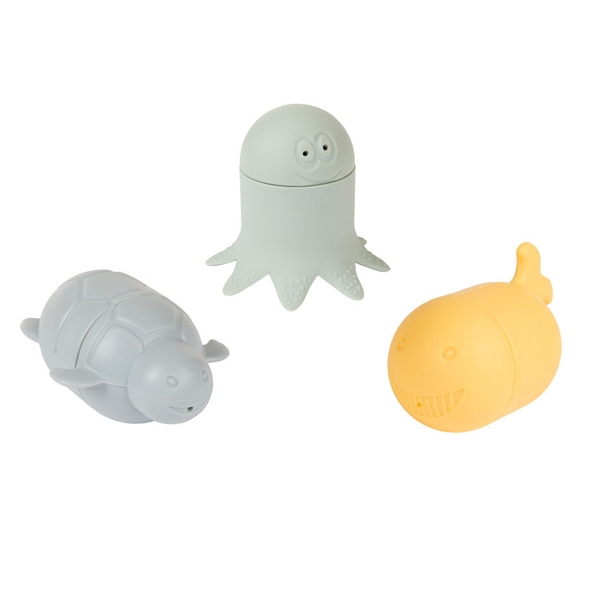 Set de 3 aspergeurs en silicone "Little Lagoon" - Prémaman
