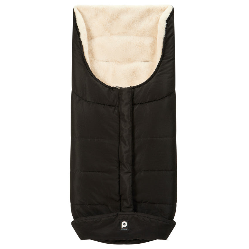 Stroller Footmuff Black/Beige - Prémaman