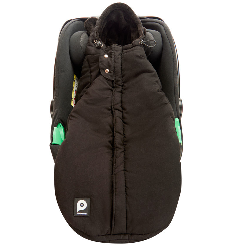 Footmuff for Nours Cosy infant car seat, black - Prémaman