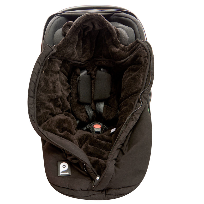 Footmuff for Nours Cosy infant car seat, black - Prémaman