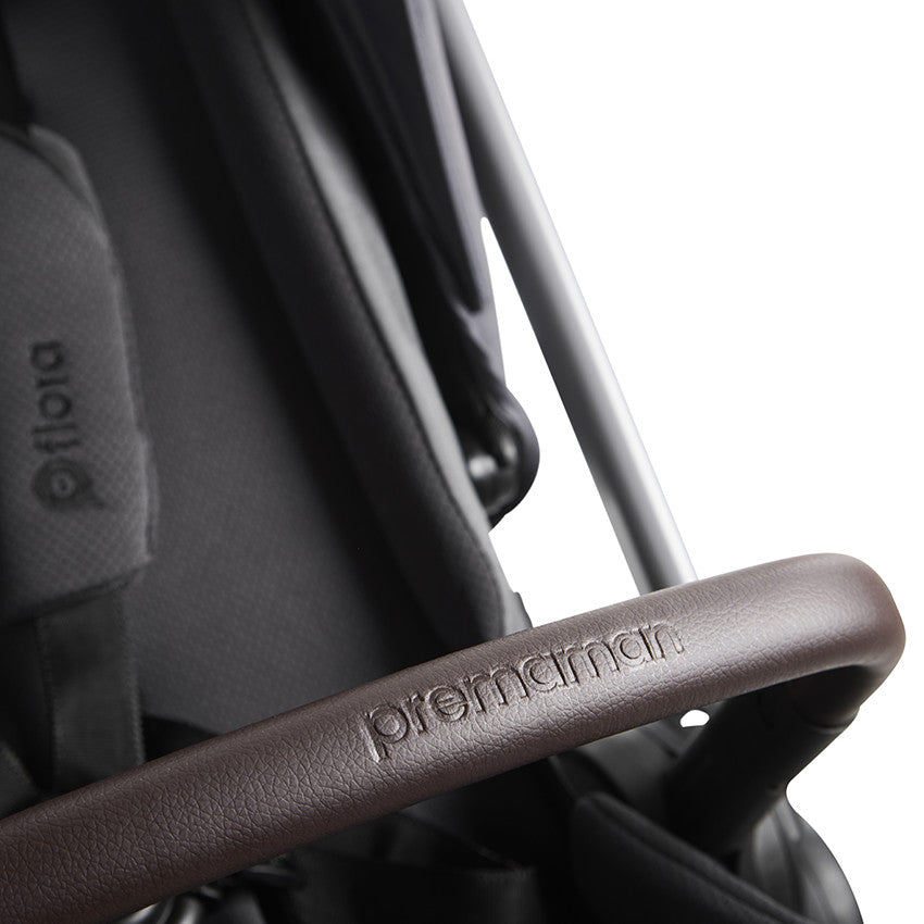 Flora Compact Stroller Black - Prémaman
