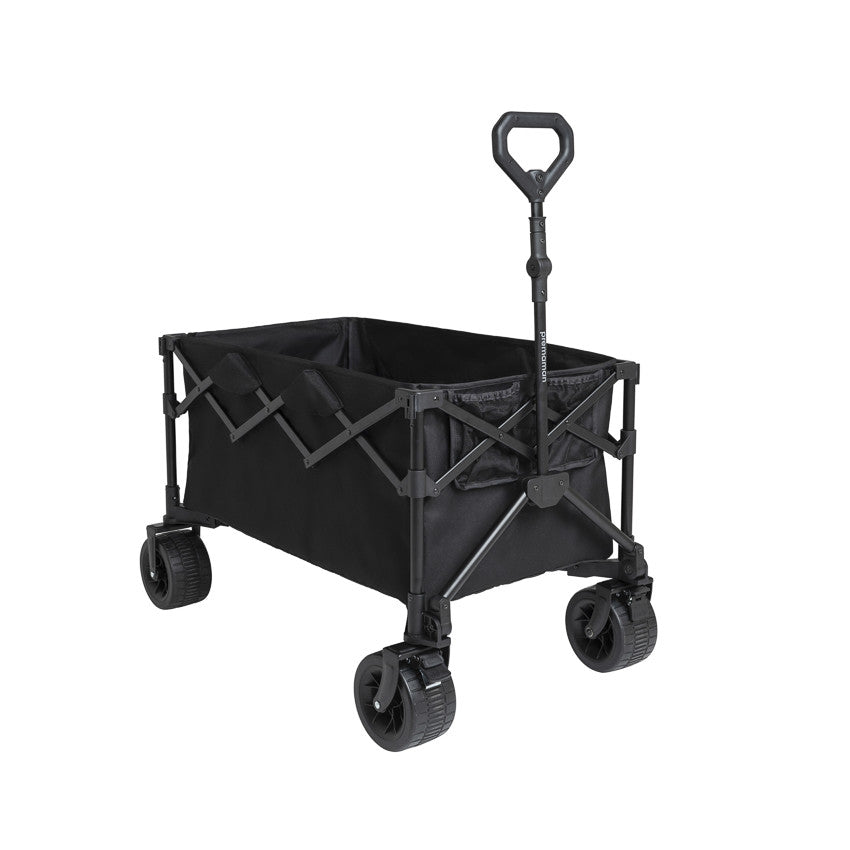 Chariot de transport pliable noir - Prémaman