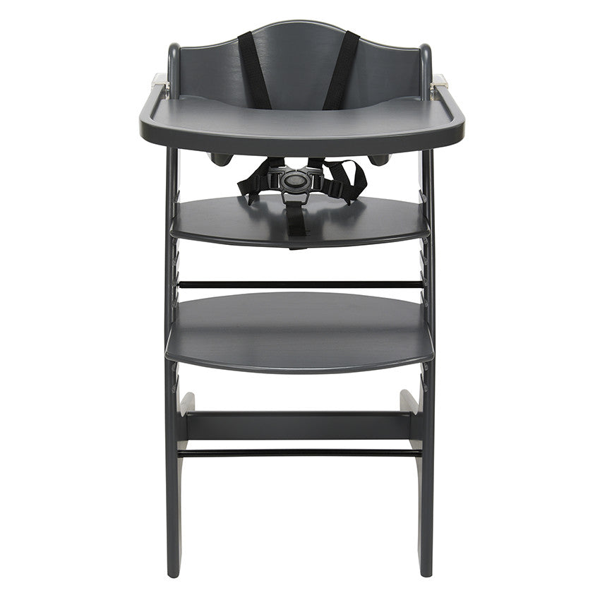 Chaise-haute évolutive Stepit anthracite - Prémaman