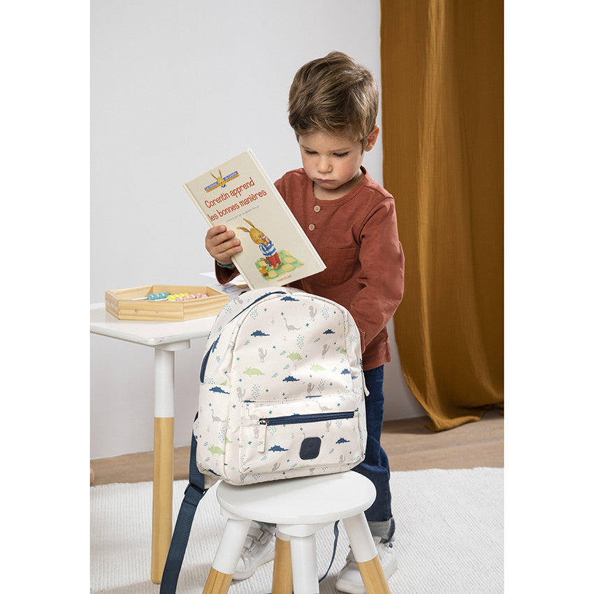 Sac à dos isotherme imprimé dinosaures - Prémaman