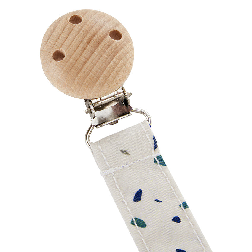 Attache-sucette à clip en bois Graphique - Prémaman