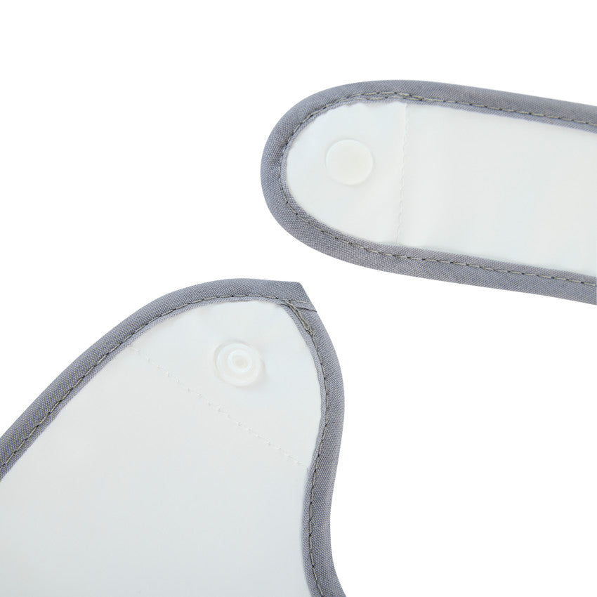 Set of 2 bear print waterproof bibs - Prémaman