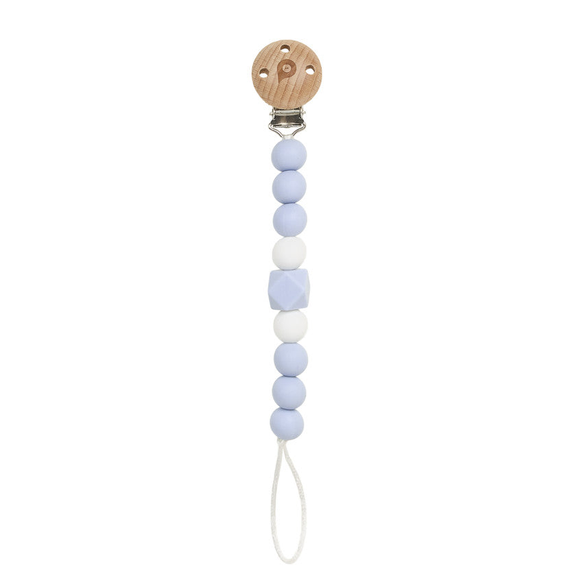 Attache sucette en silicone - Bleu - Prémaman