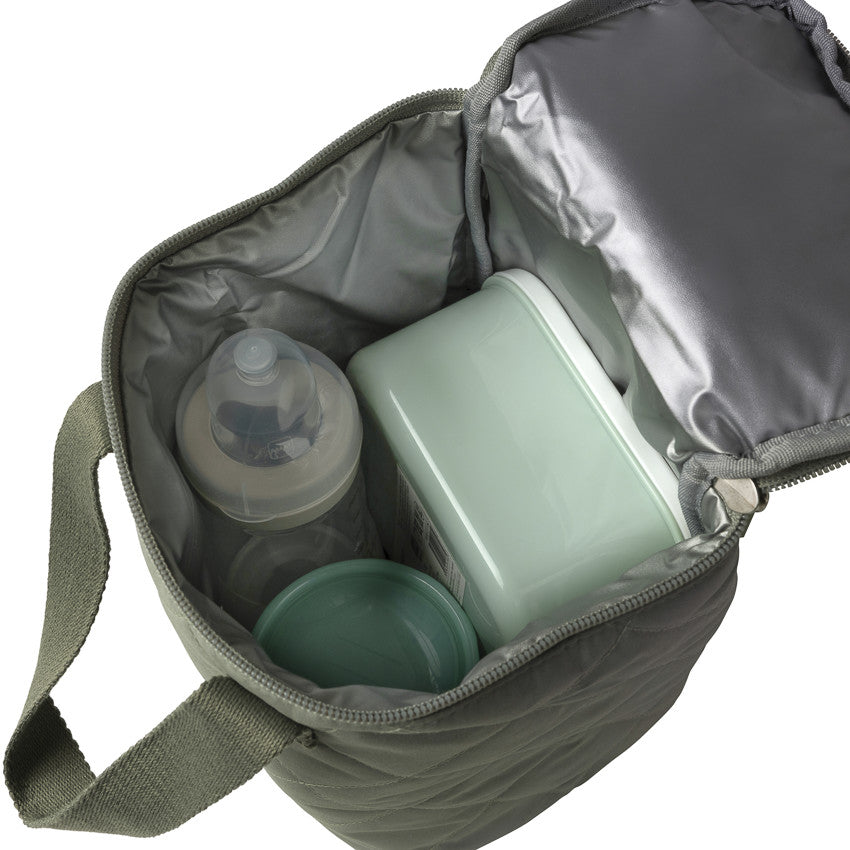 Sac isotherme matelassé vert - Prémaman
