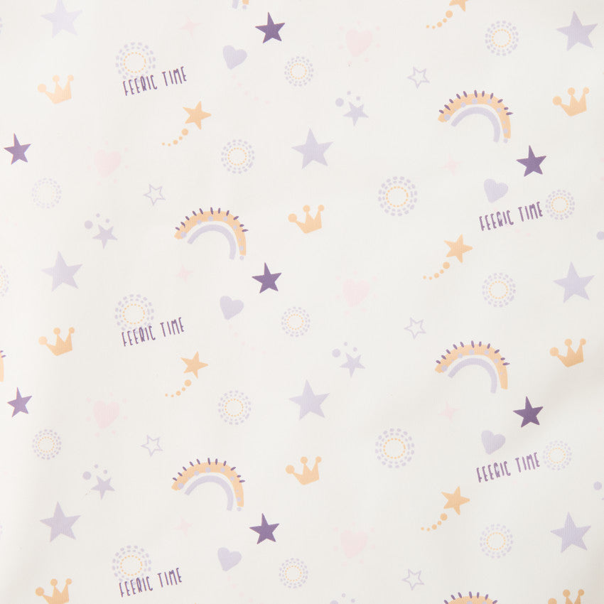 Rainbow print waterproof apron bib - Prémaman