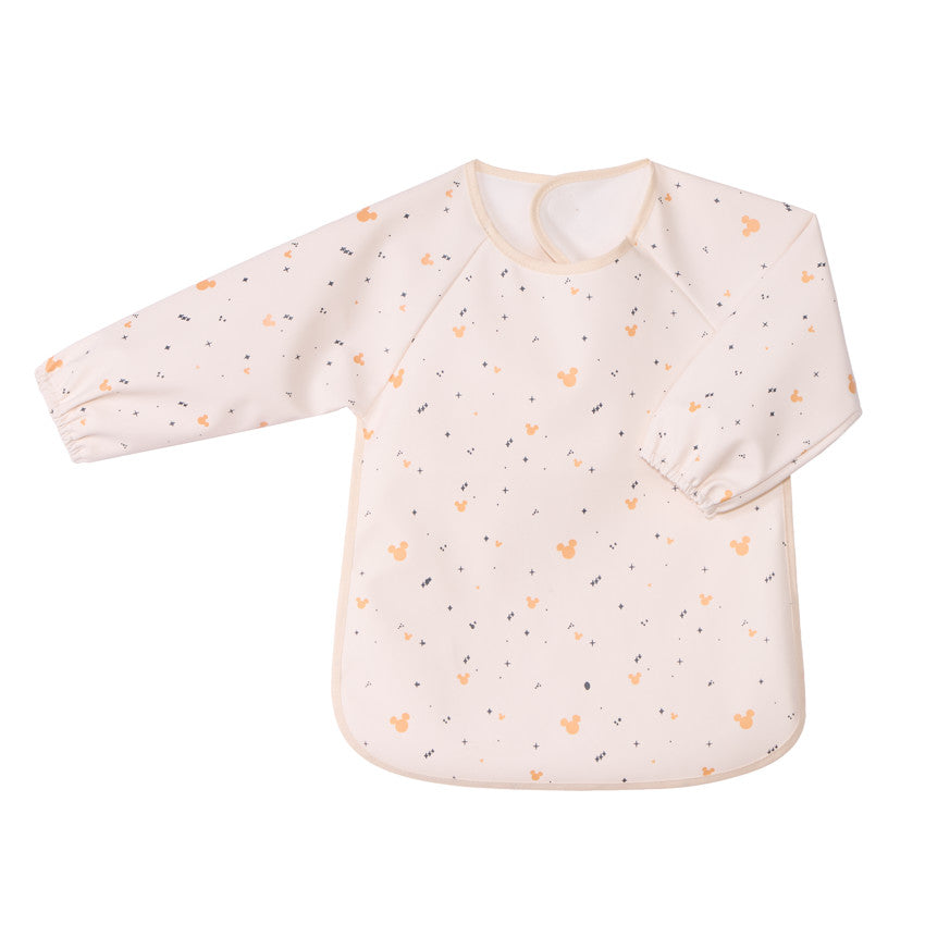 Bavoir tablier imperméable à manches longues Mickey Disney - Prémaman
