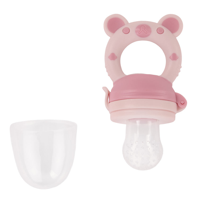 Miamix Silicone Teether - Pink - Prémaman