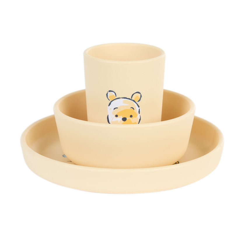 Set repas en silicone Winnie L'ourson Disney - 5 pièces - Prémaman