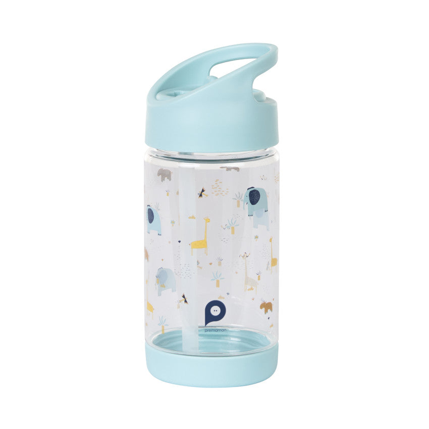 Gourde savane avec paille rétractable - 400ml - Prémaman