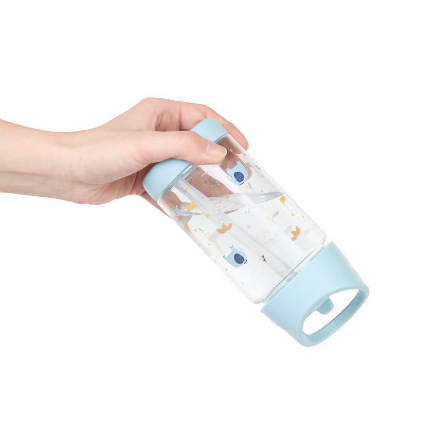 Gourde savane avec paille rétractable - 400ml - Prémaman