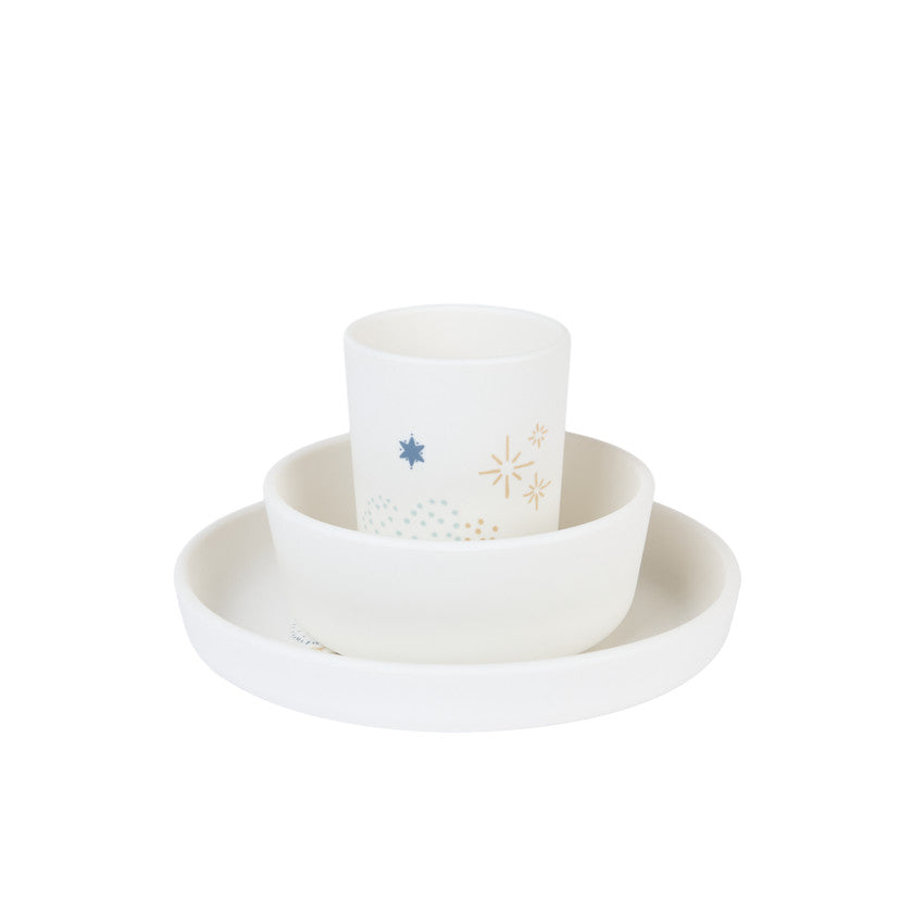 Coffret repas en silicone 5 pièces - Bande de Rêveurs - Prémaman