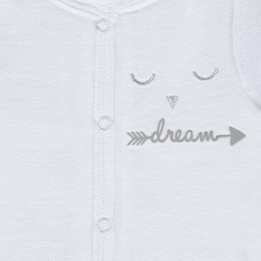 Dors-bien Feather en velours brodé - Prémaman