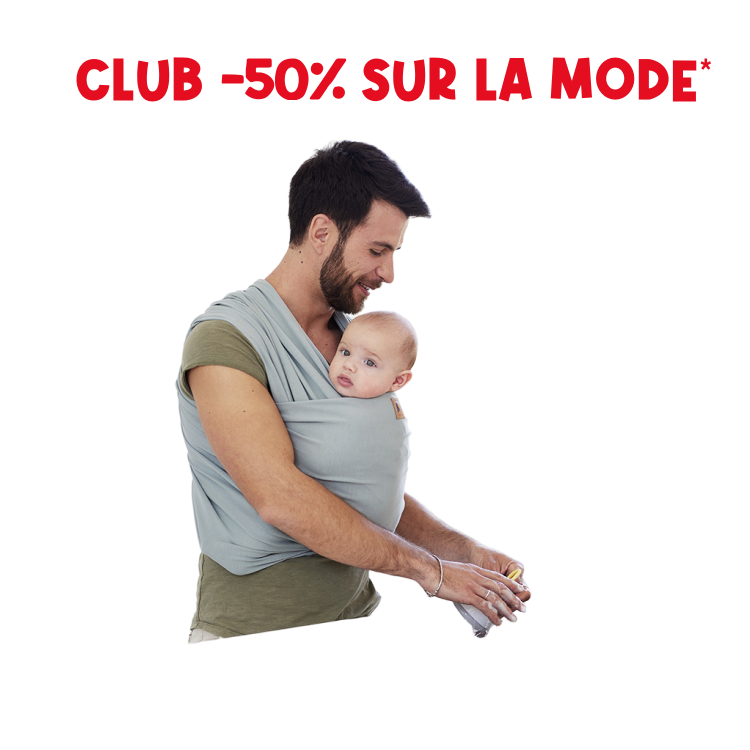 Écharpe de portage Lia - Kaki - Prémaman