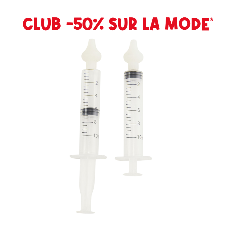 Lot de 2 seringues nasales - Prémaman