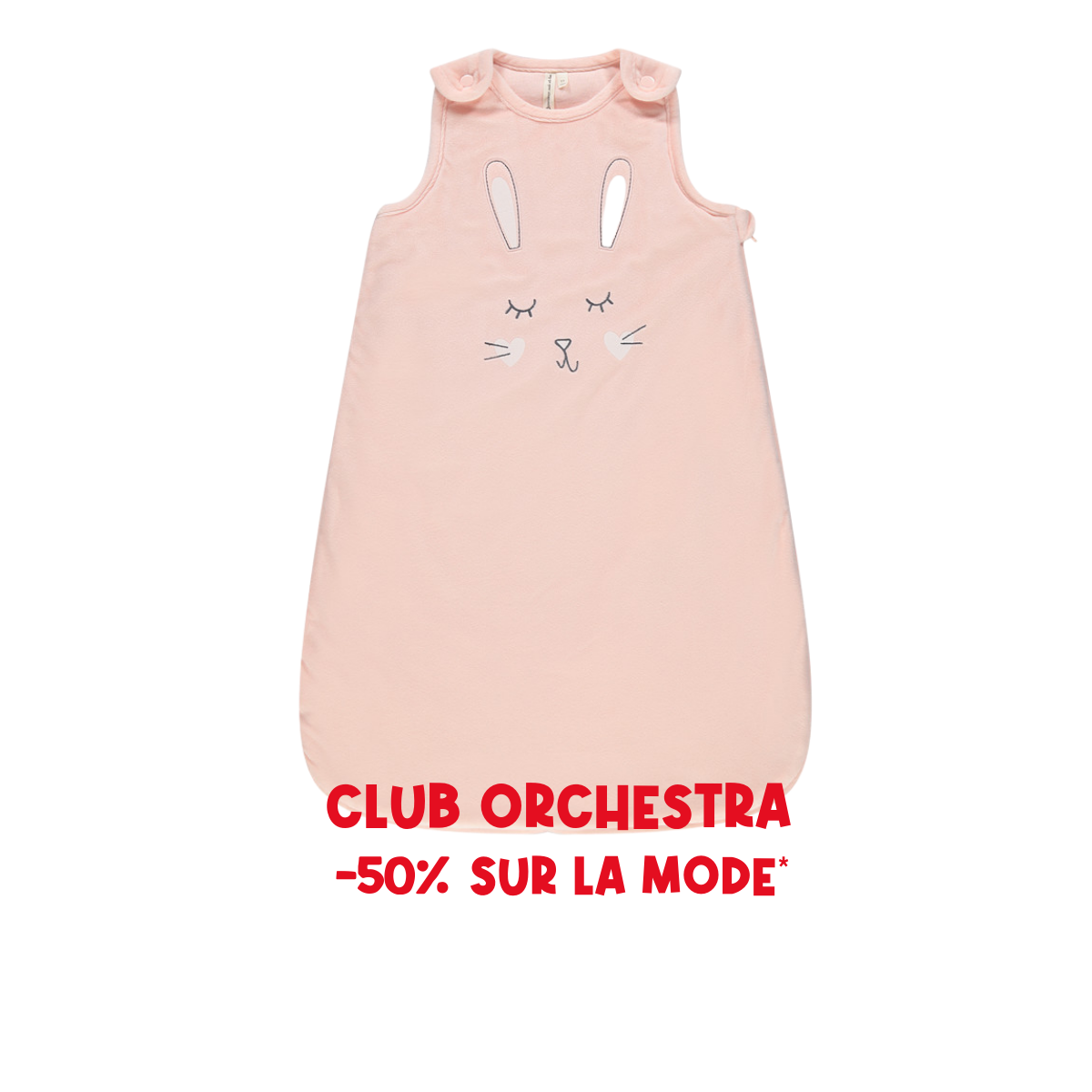 Gigoteuse sans manches en velours TOG 3.5 - Prémaman