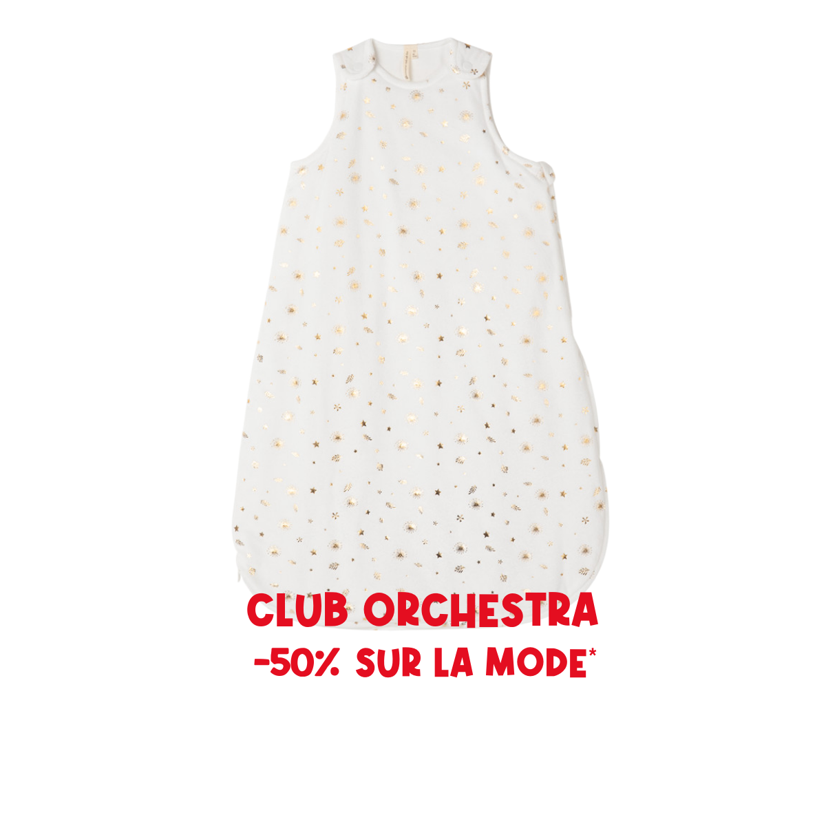 Gigoteuse sans manches en velours TOG 3 - Prémaman
