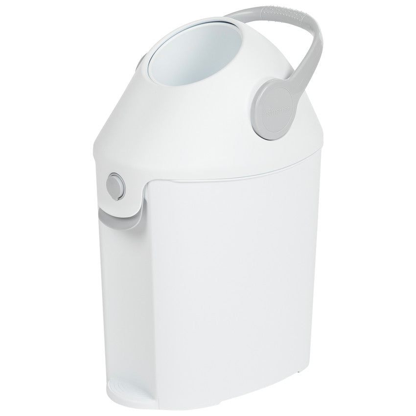 Poubelle à couches Diaperoo Blanc - Prémaman