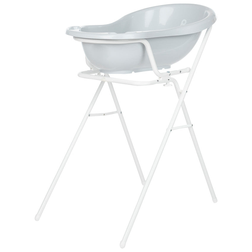 Metal support for white baby bath - Prémaman