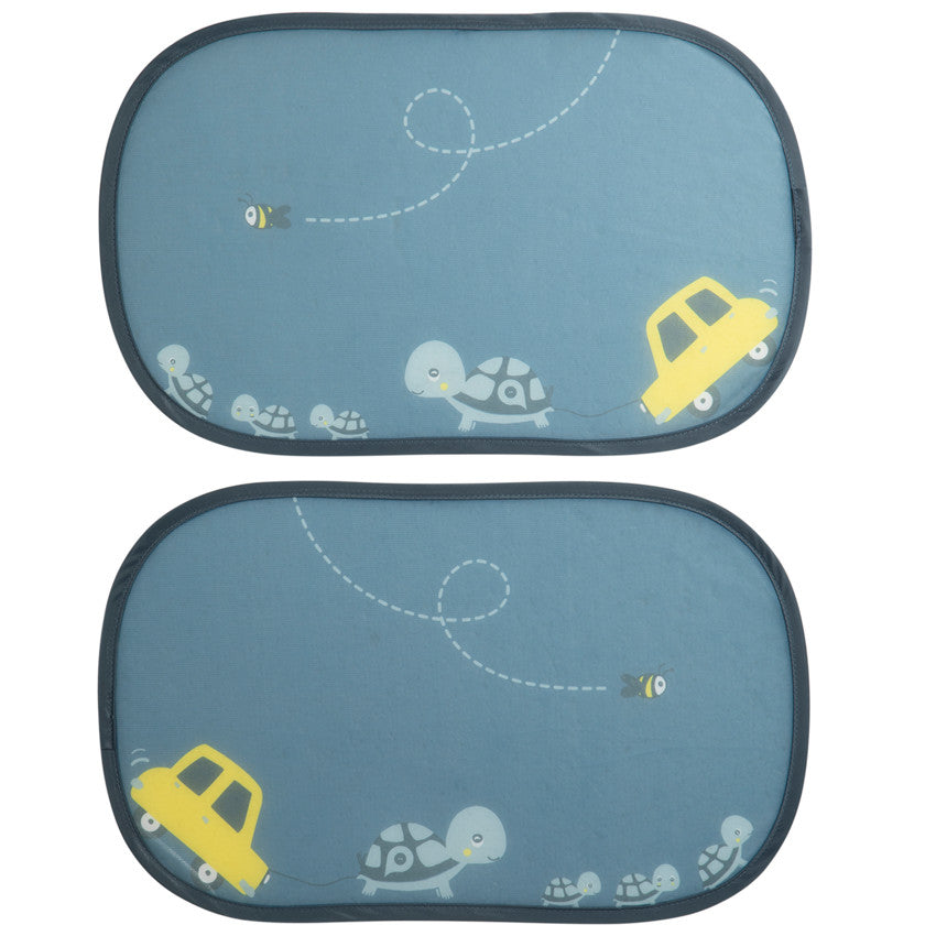 Pare-soleil autofixables 2 pièces - Scott bleu - Prémaman